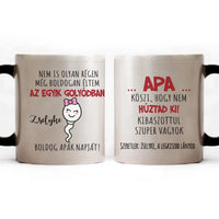 Vicces Apák napi Köszi Apa ajándék bögre