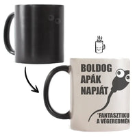 Vicces Apák napi ajándék Fantasztikus végeredmény bögre