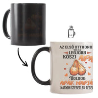 Vicces Apák napi Első otthonom ajándék bögre