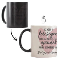 Az hogy a feleségem lehetsz egyedi képes vicces szülinapi bögre