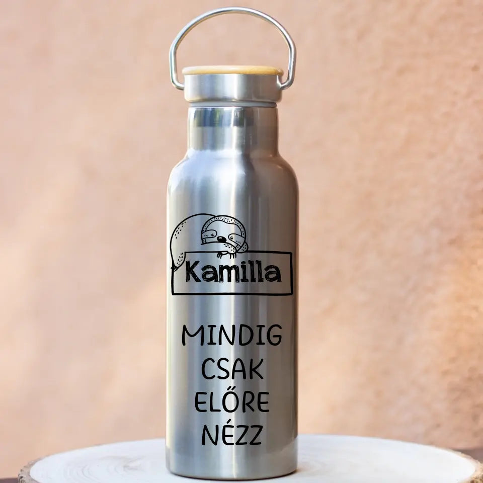 Állatos kulacs gyerekeknek névvel