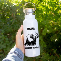 Szarvas mintás kulacs férfiaknak