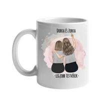 Legjobb barátnős bögre 2-3-4-5 fővel