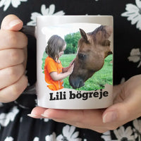 Az élet sokkal jobb lovakkal bögre képpel