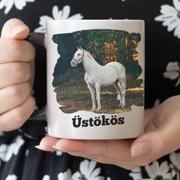 A második otthonom lovas bögre képpel