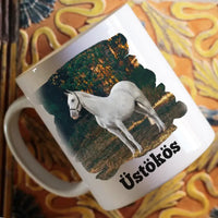 A második otthonom lovas bögre képpel