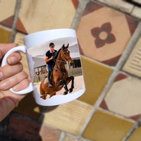 Ma csak a lovammal beszélek bögre képpel