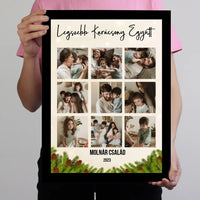 Klasszikus 9 képes karácsonyi falikép