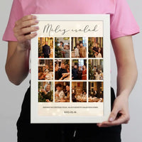 Karácsonyi 12 képes falikép 