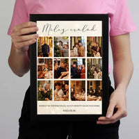 Karácsonyi 12 képes falikép 