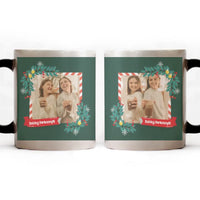 Egyedi képes karácsonyi ajándék bögre 2 képpel