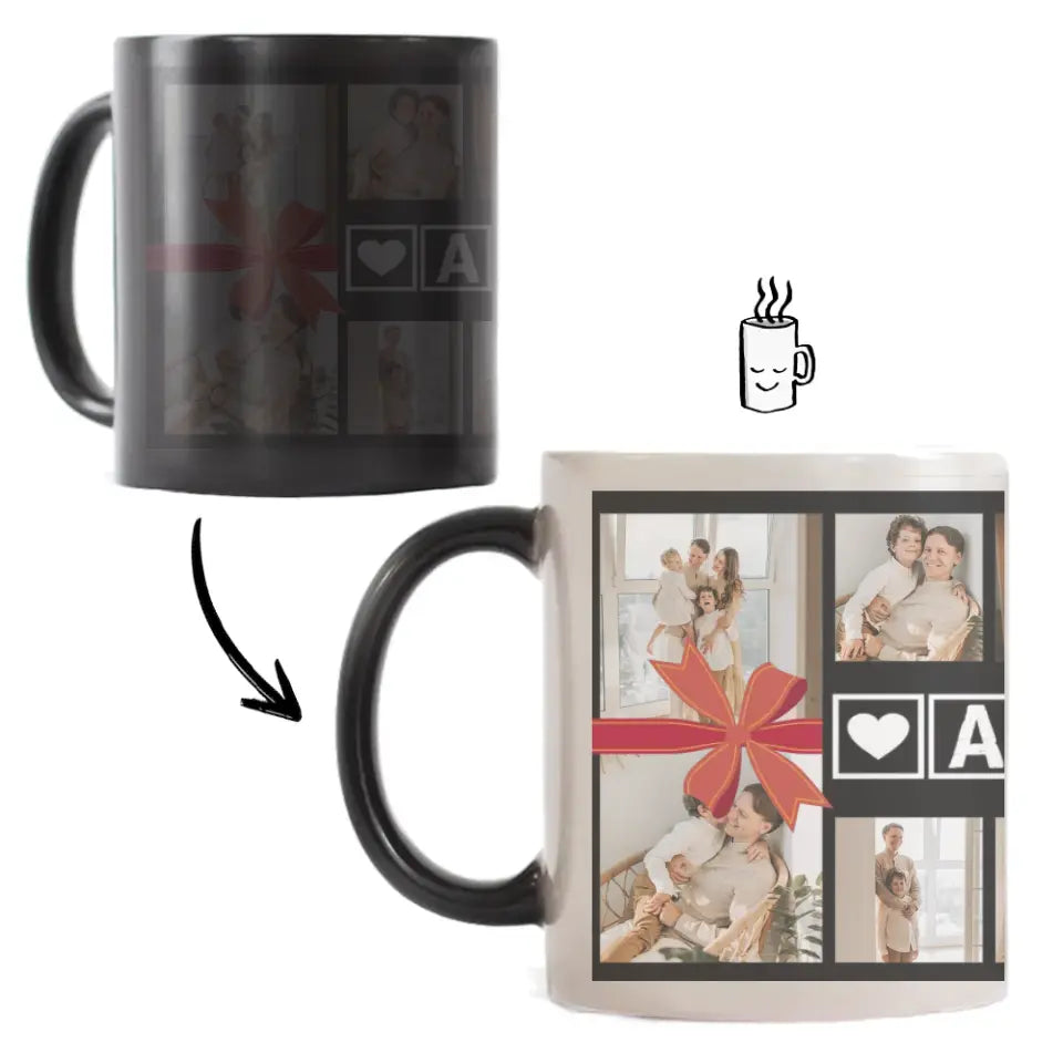 10 Fényképes karácsonyi ajándék bögre Apáknak