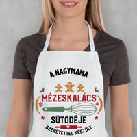 Mézeskalács sütöde kötény névvel