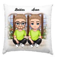 Karácsonyi legjobb haver párna