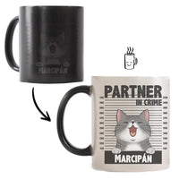 Ma csak a macskámmal beszélek bögre szerkeszthető karakterekkel