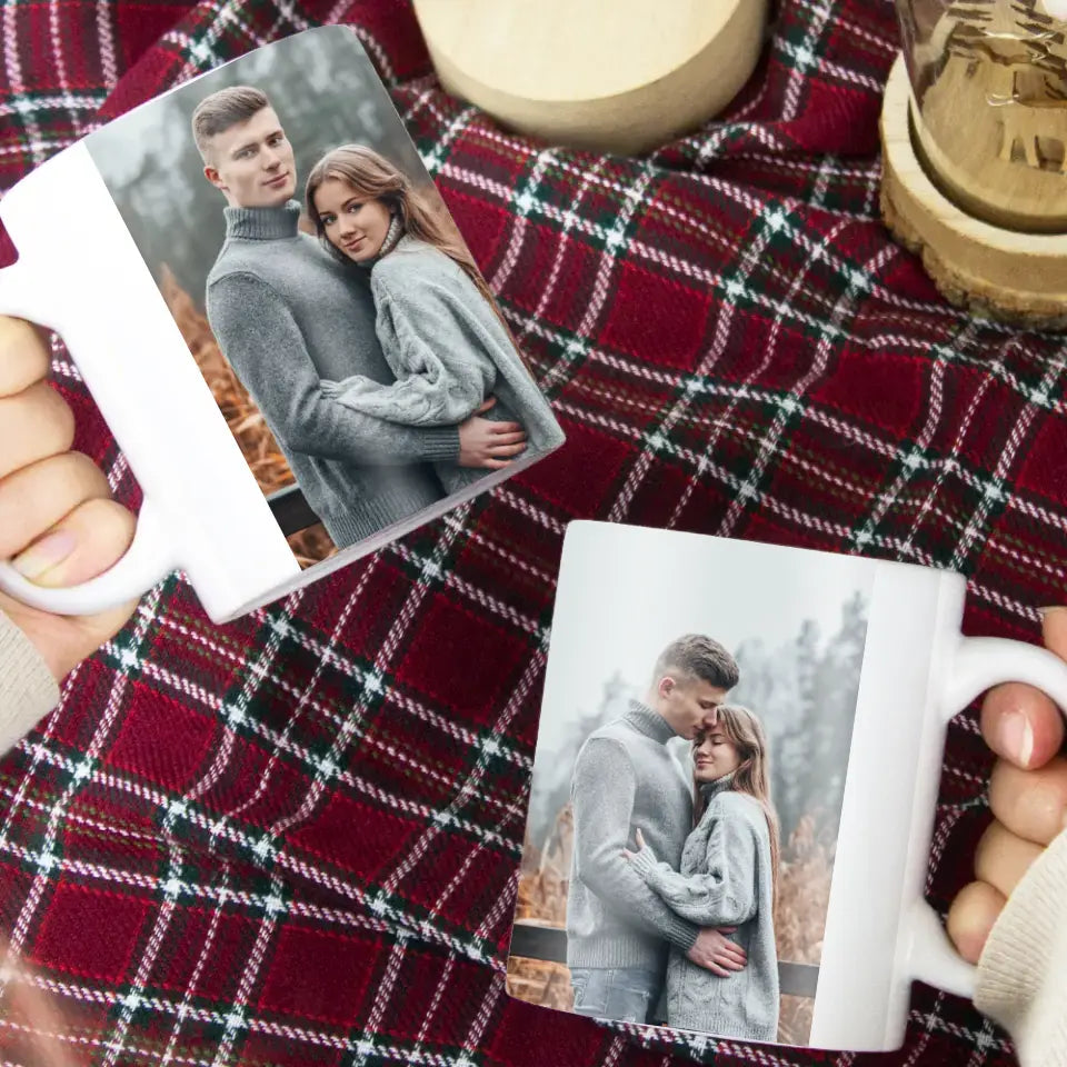 Egyedi fényképes bögre 2 képpel