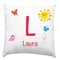 Monogramos gyerek párna
