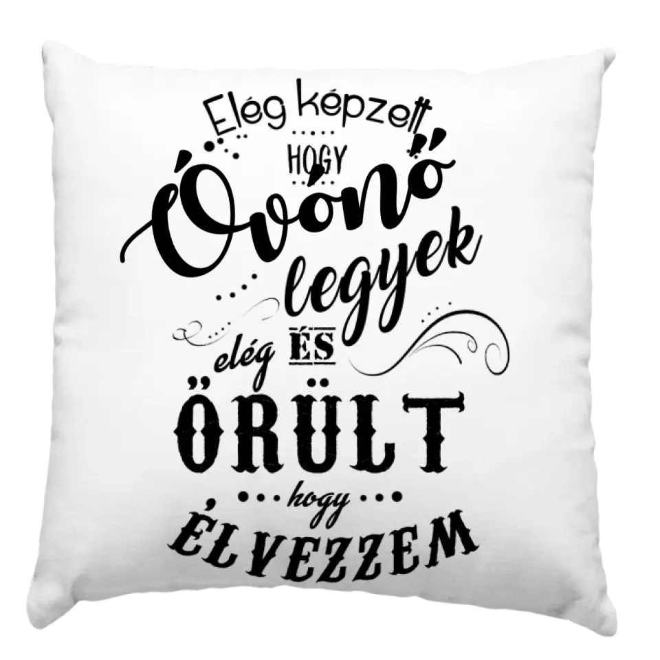 Elég képzett és őrült párna