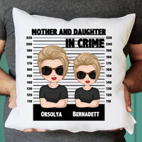 Anya és gyerekei szerkeszthető karakteres ajándék párna