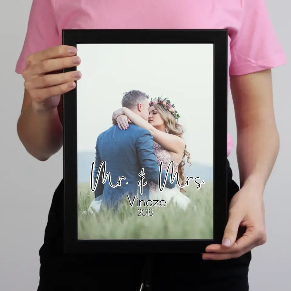 Mr. és Mrs. falikép