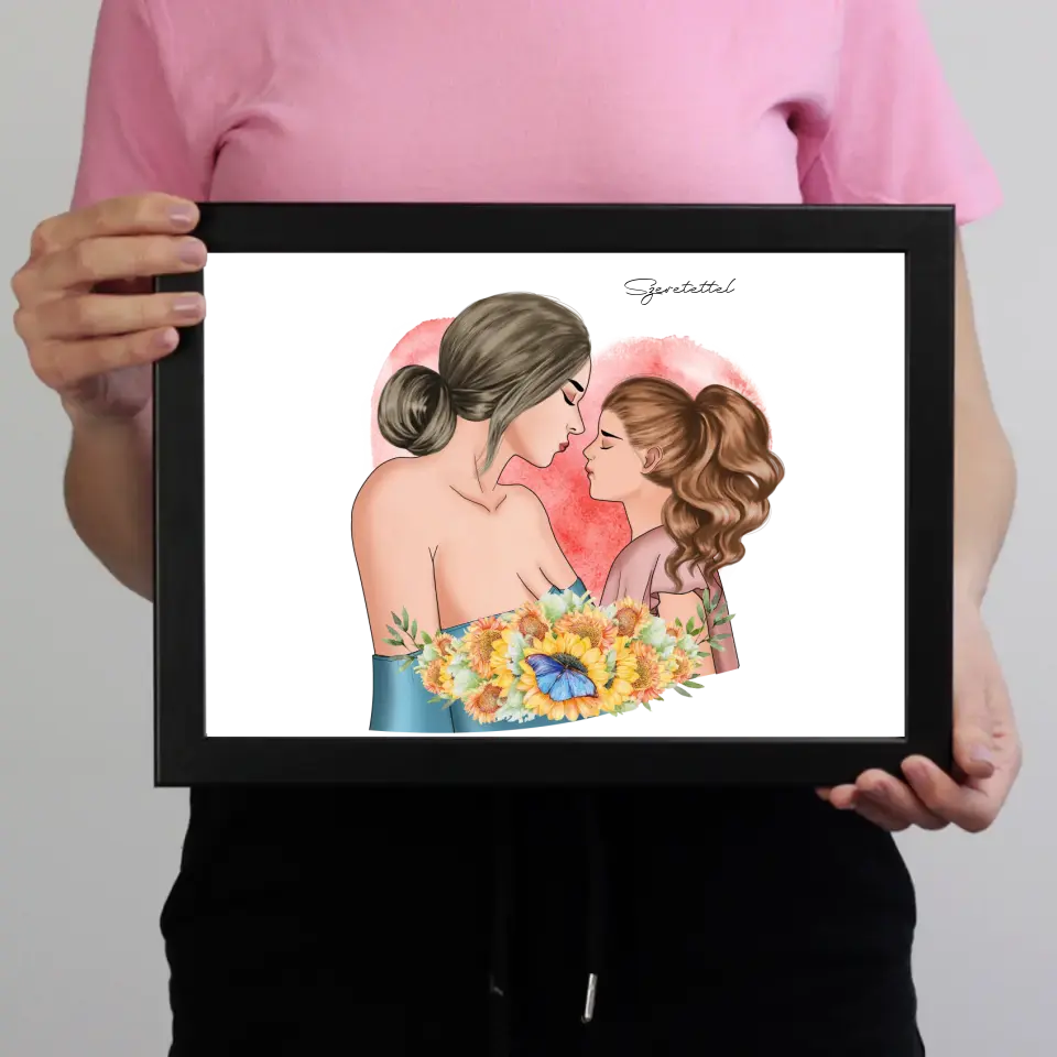 Anya lánya képkeret