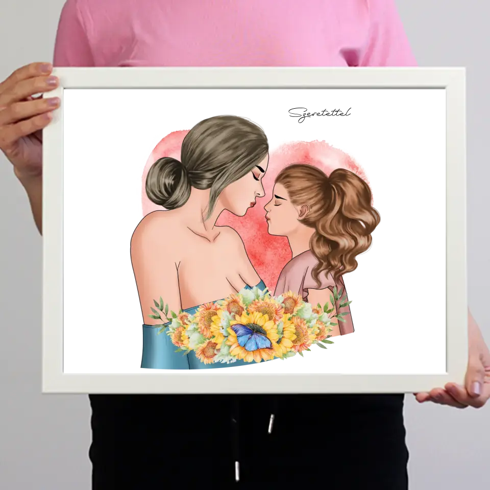 Anya lánya képkeret