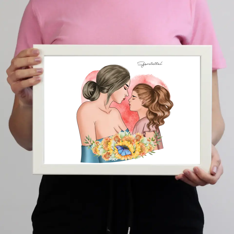 Anya lánya képkeret