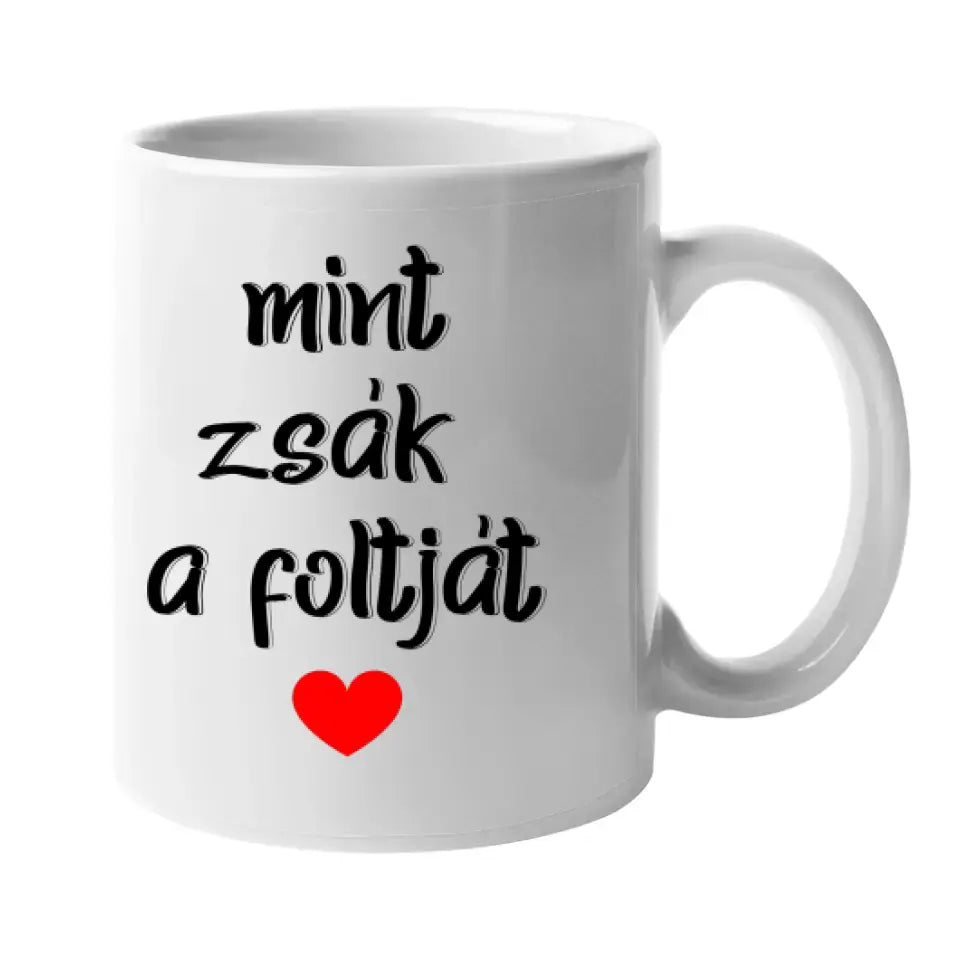 Egyedi cuki páros feliratos bögre