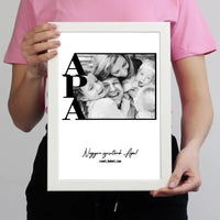 Egy képes Apa falikép keretben