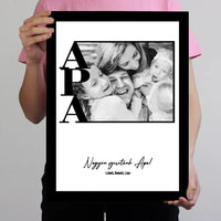 Egy képes Apa falikép keretben