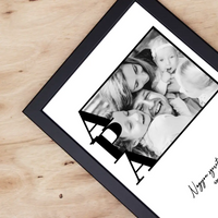 Egy képes Apa falikép keretben