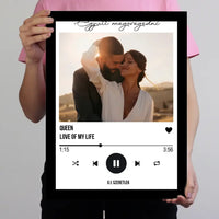 A közös dalunk Valentin napi falikép 1 képpel