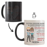 Amikor megismertelek szerkeszthető karakteres valentin napi bögre