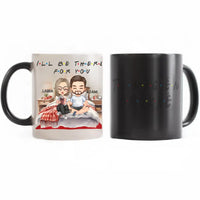 I'll be there for you bögre szerkeszthető karakterekkel pároknak