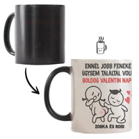 Ennél jobbat vicces valentin napi bögre választható mintával