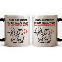 Ennél jobbat vicces valentin napi bögre választható mintával