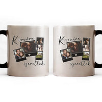 Polaroid képes bögre saját fotókkal