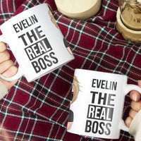 The real boss szerkeszthető karakteres bögre