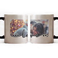 Love feliratos bögre egyedi képpel