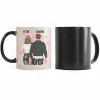 Valentin napi szerkeszthető karakteres bögre vicces és szerelmes feliratokkal