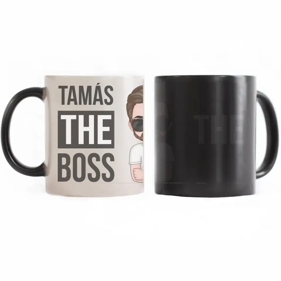 The boss szerkeszthető karakteres bögre