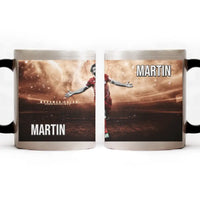 Mohamed Salah Liverpool ajándék bögre egyedi névvel