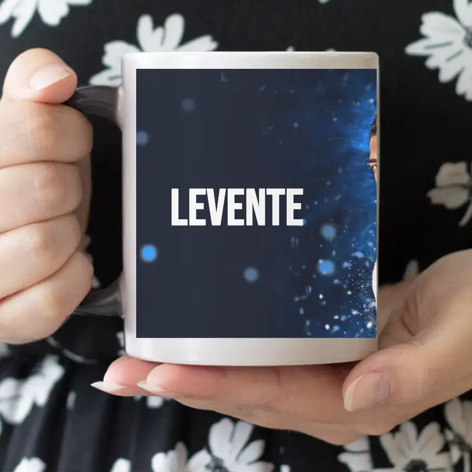 Egyedi neves focis bögre Jude Bellingham - Real Madrid