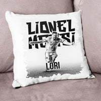 Személyre szabható Messi egyedi neves párna