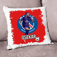 Kilian Mbappé egyedi neves párna 