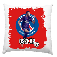 Kilian Mbappé egyedi neves párna 