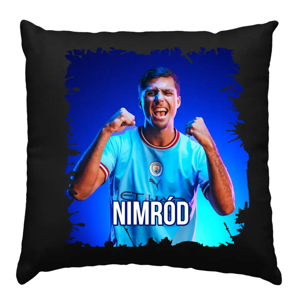 Személyre szabható Rodri egyedi neves párna