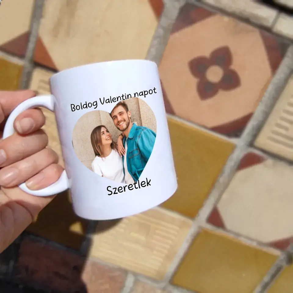 Legjobb tinder meglepetés bögre fényképpel