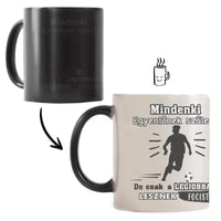 Csak a legjobbak lesznek focisták, egyedi neves bögre