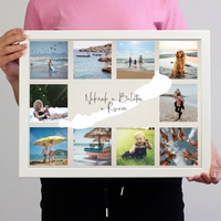 Balatoni nyaralás falikép 10 képpel